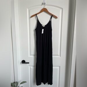 LOFT Outlet Black Maxi Dress